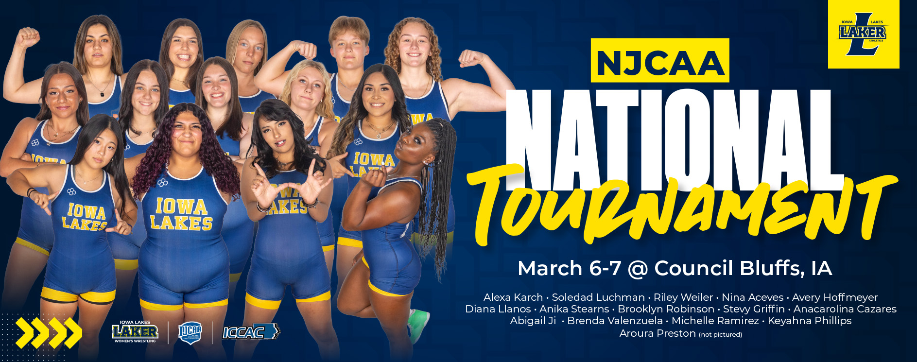 Women's Wrestling ready for the NJCAA National Tournament