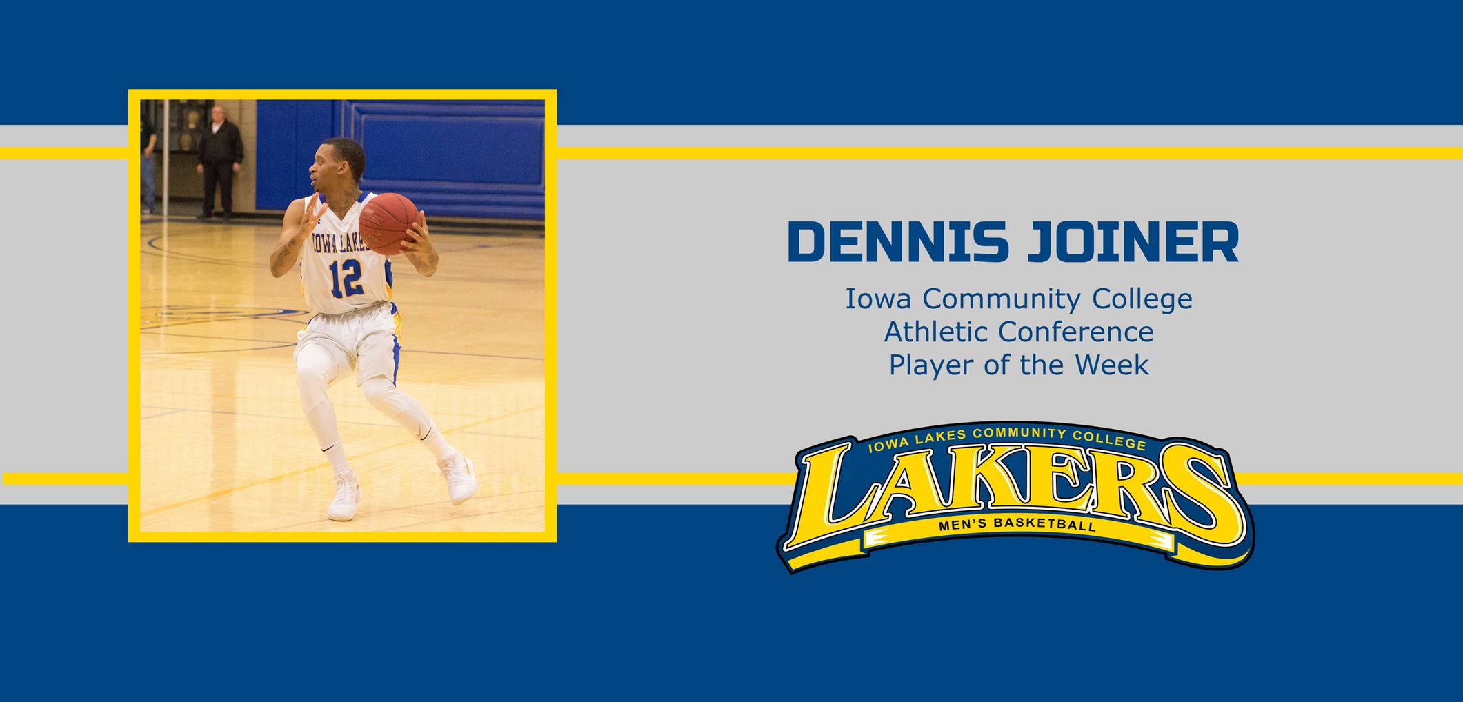 Joiner named ICCAC Athlete of the Week.