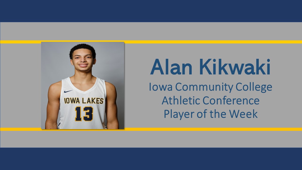 Kikwaki named ICCAC Athlete of the Week