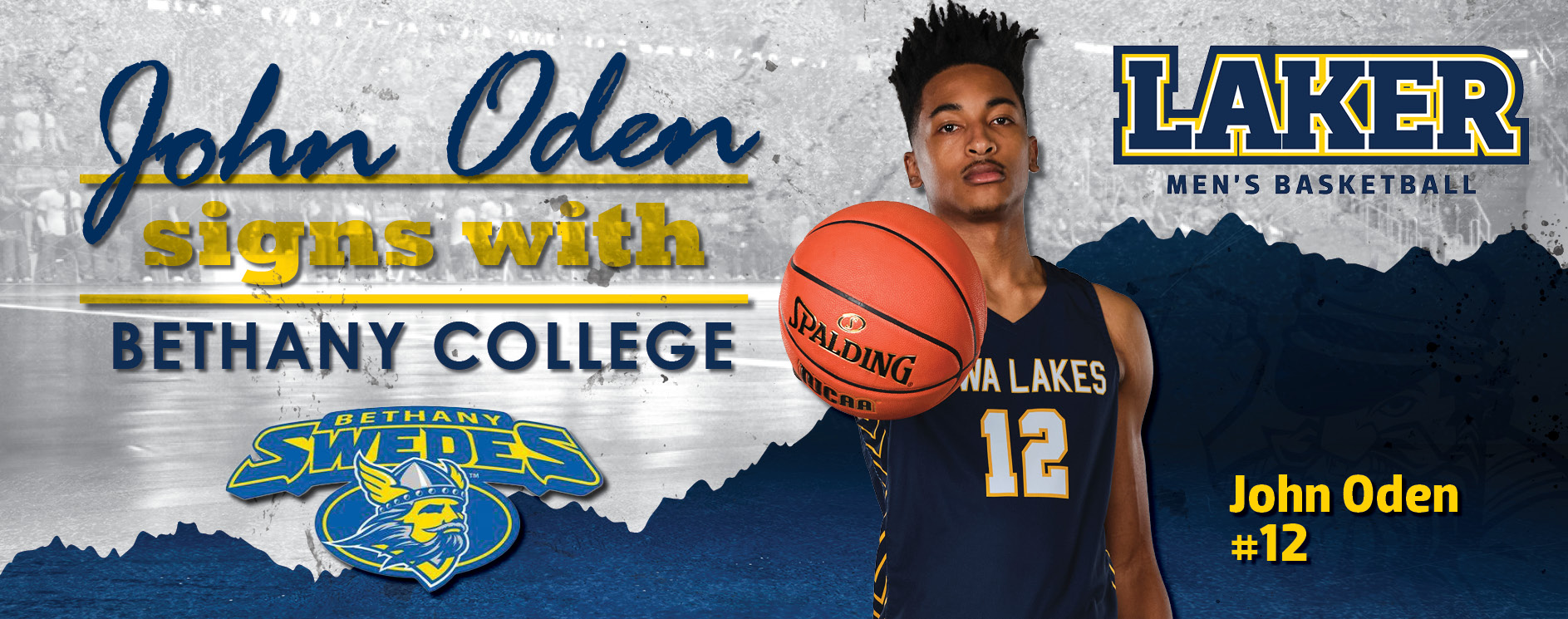 Johnathan Oden signs with Bethany College