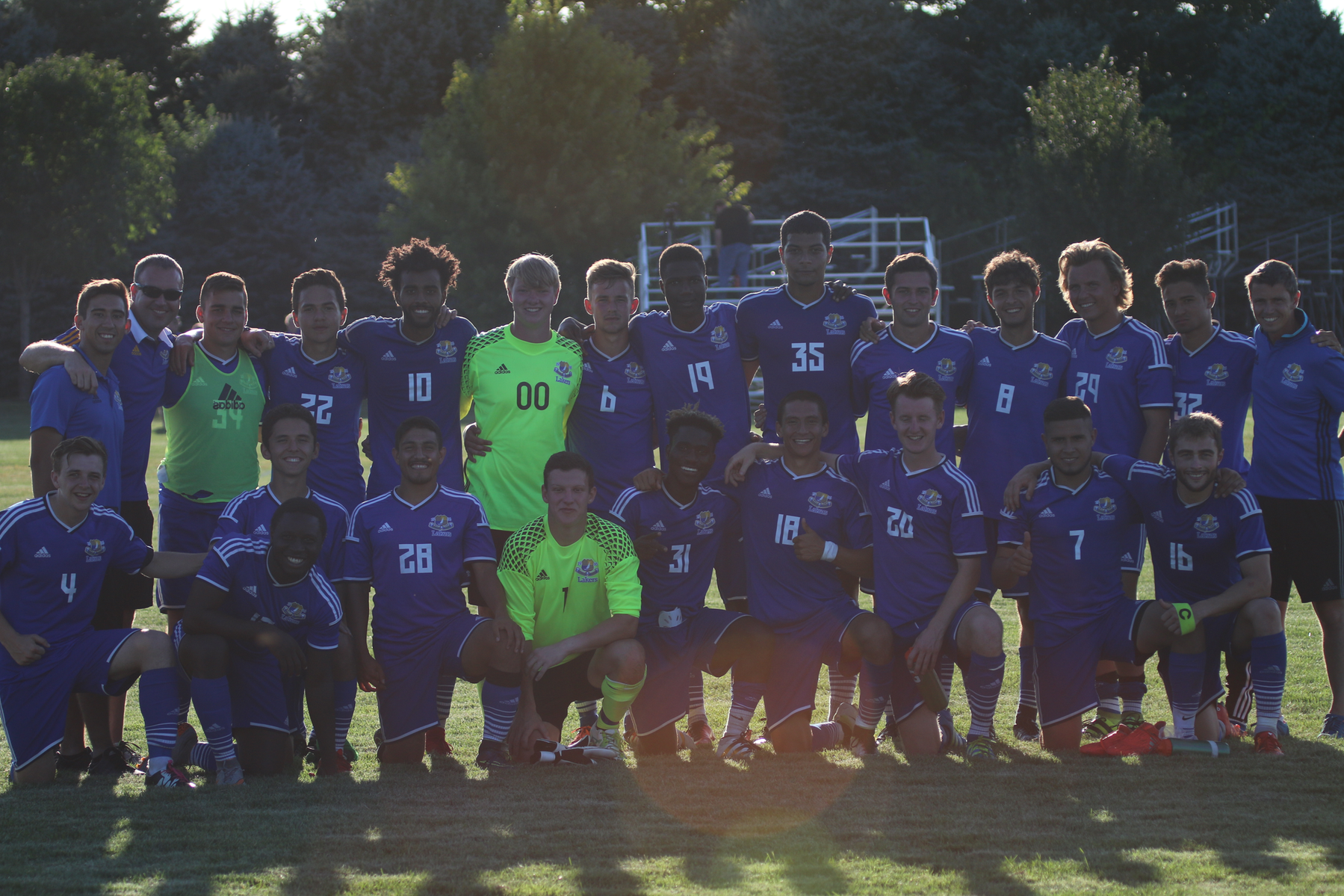 Two Lakers' Men's Soccer Players Awarded Player of the Week Honors