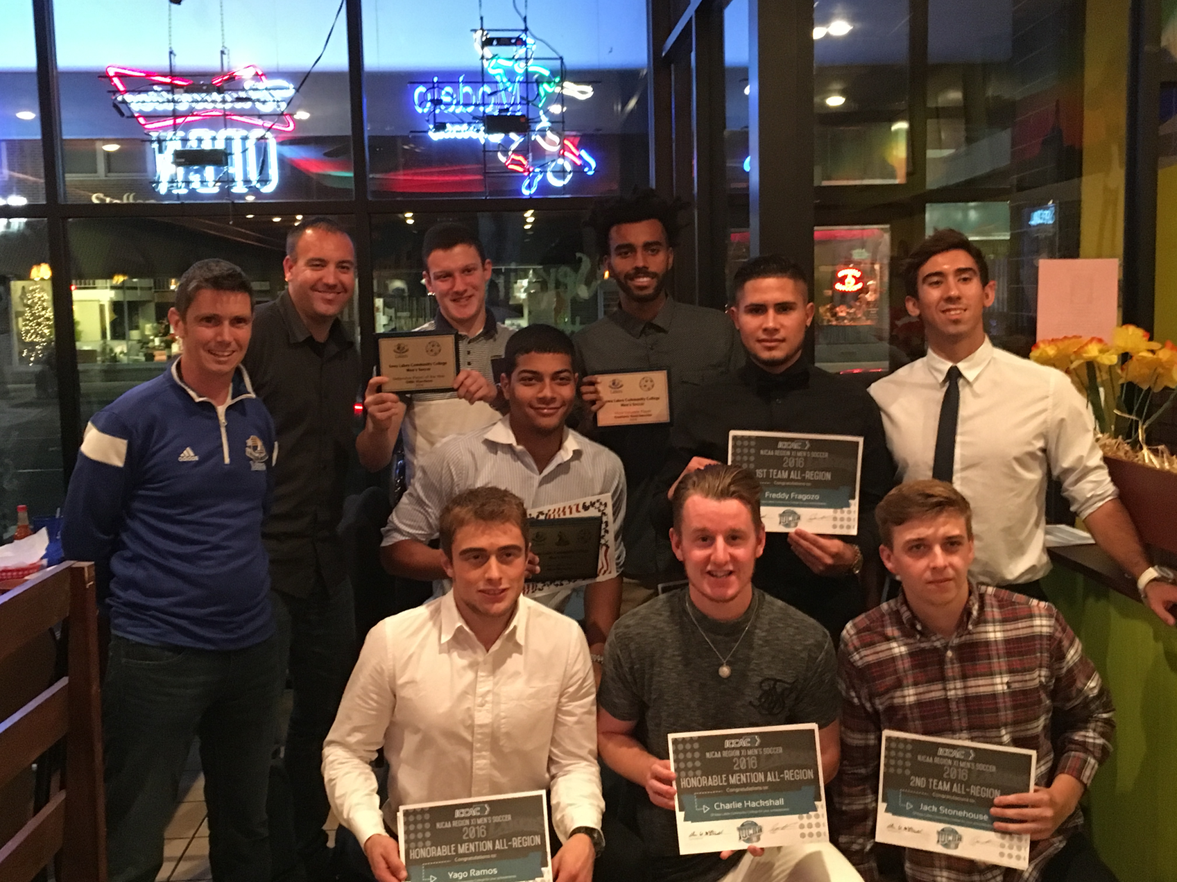 Men's Soccer Celebrates Record-Breaking Year