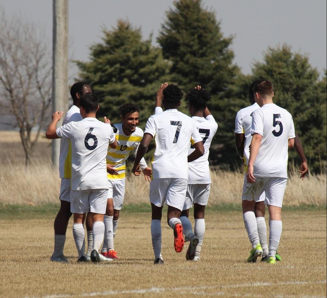 LAKERS BEAT NORTHEAST CC 5-0, BROWN SCORES AND ASSISTS TWO