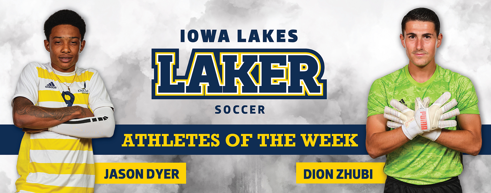 Dyer and Zhubi Receive ICCAC Player of the Week Recognition