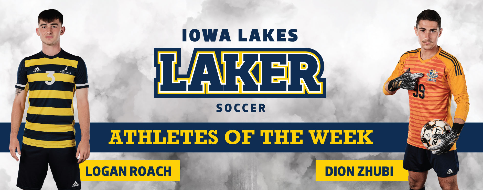 Iowa Lakes Men's Soccer Receives Two Conference Player of the Week Awards