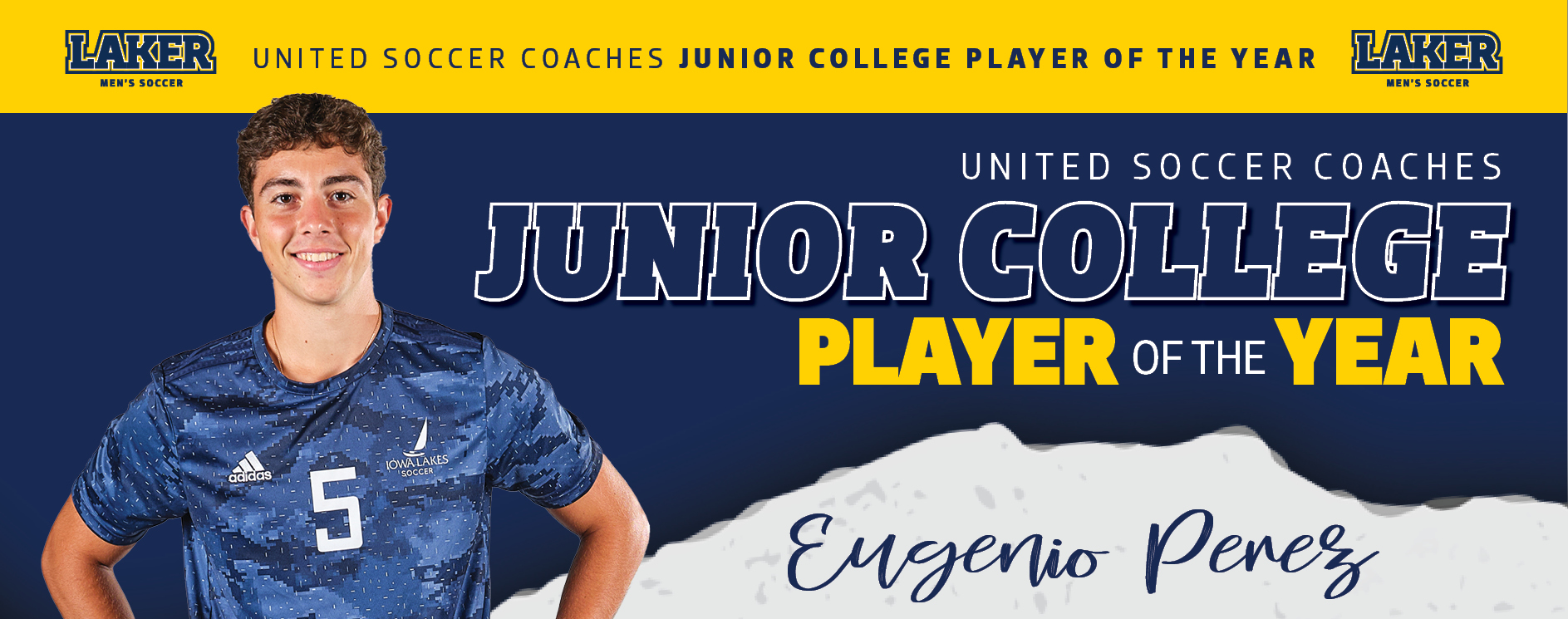 Perez Named NJCAA Men's Soccer Player of the Year