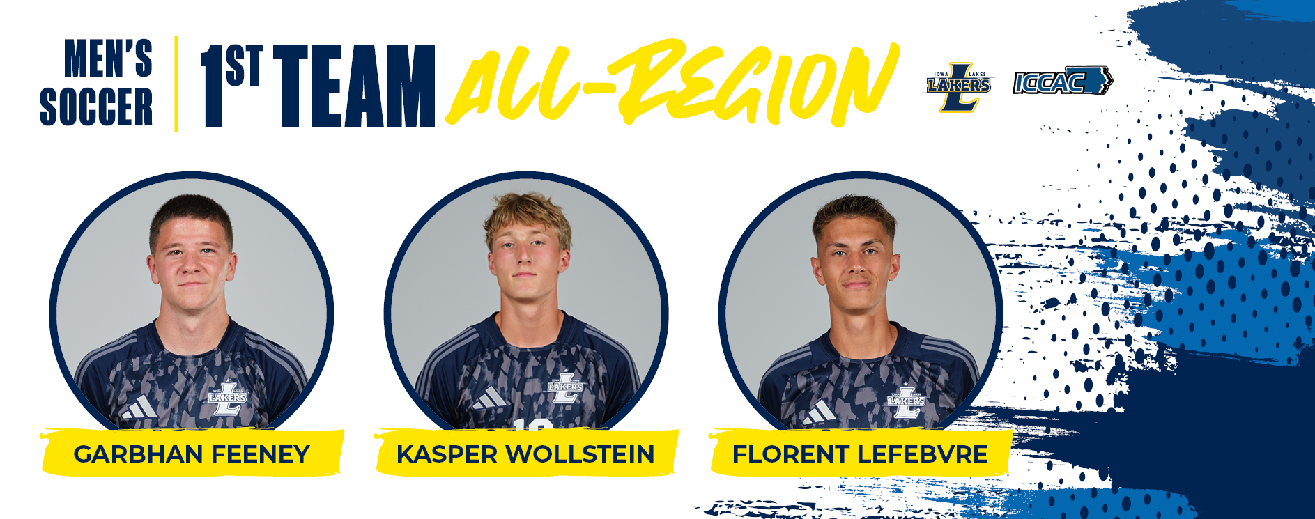 8 Men&rsquo;s Soccer Players honored with ICCAC post season awards.
