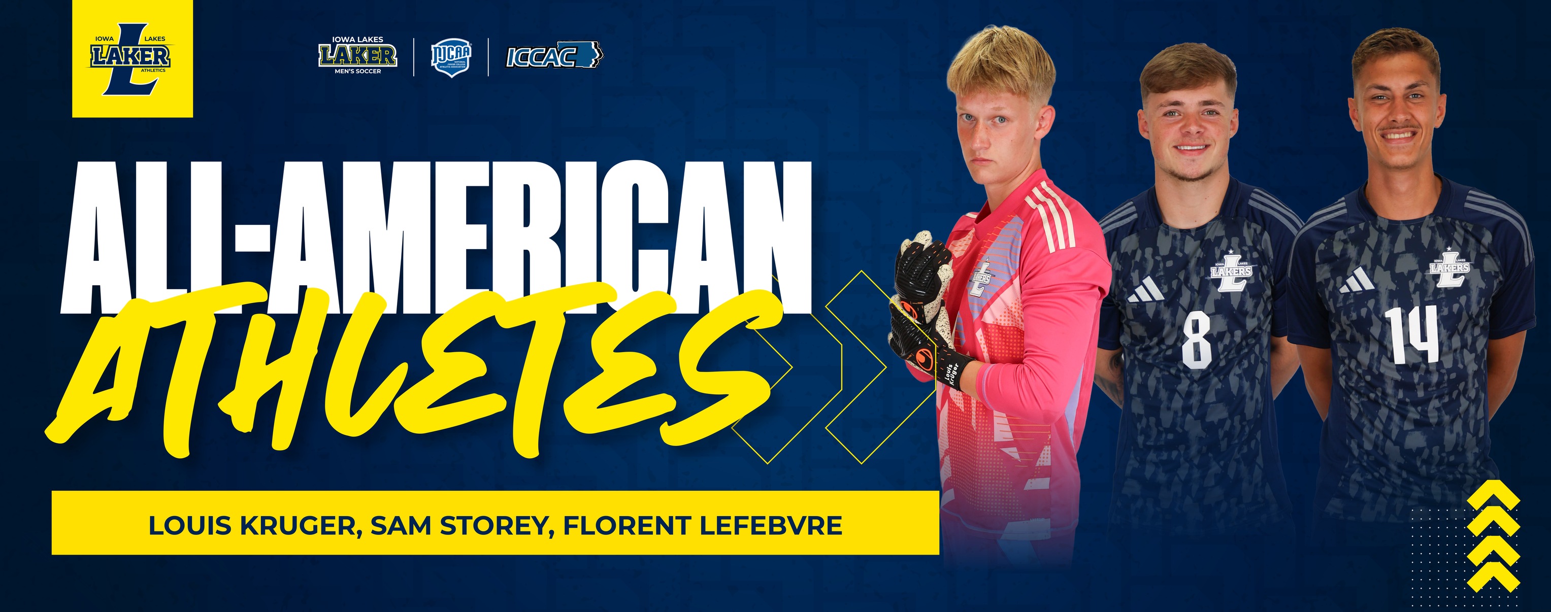 Three Lakers Earn NJCAA All-American Honors