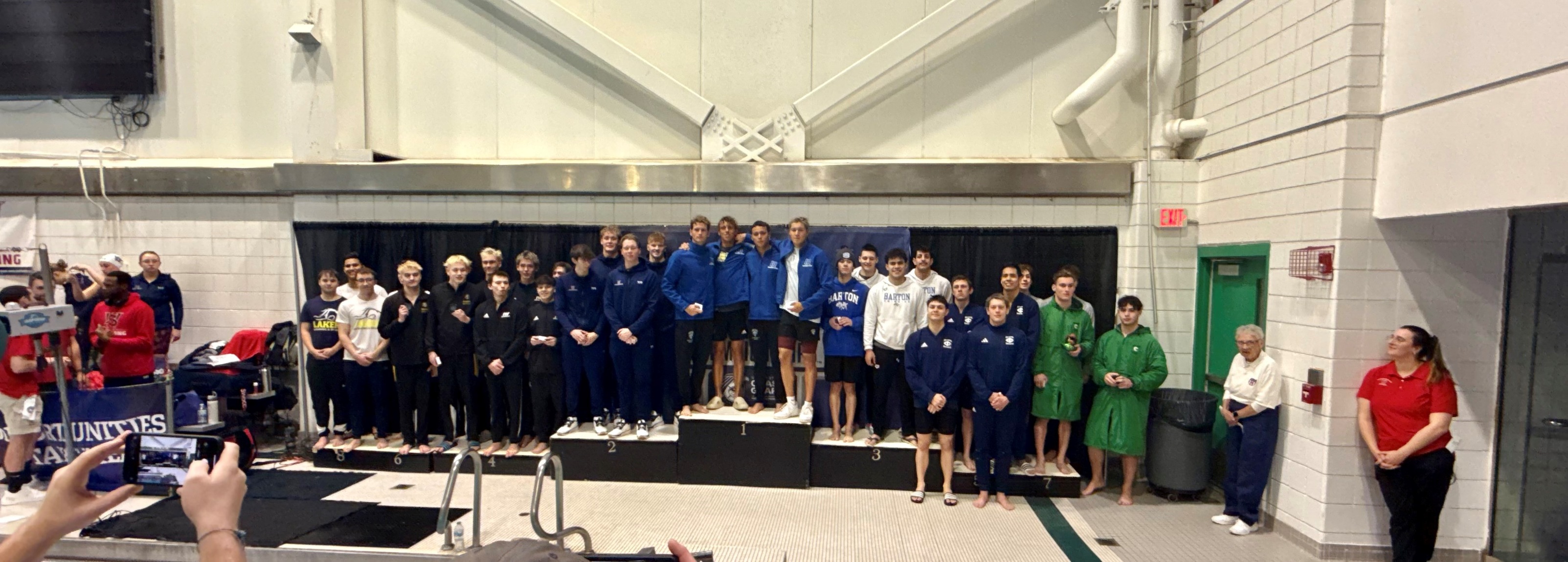Lakers On the Podium