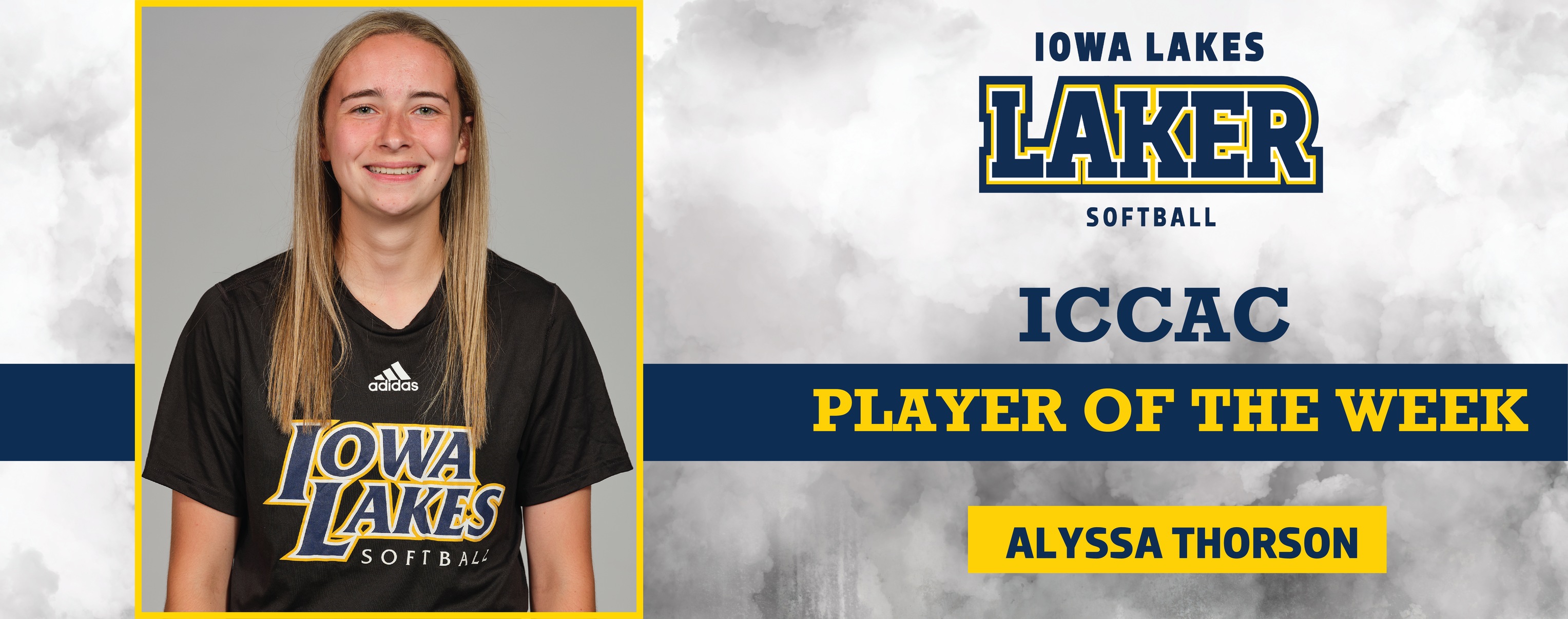 Thorson Receives ICCAC Player of the Week