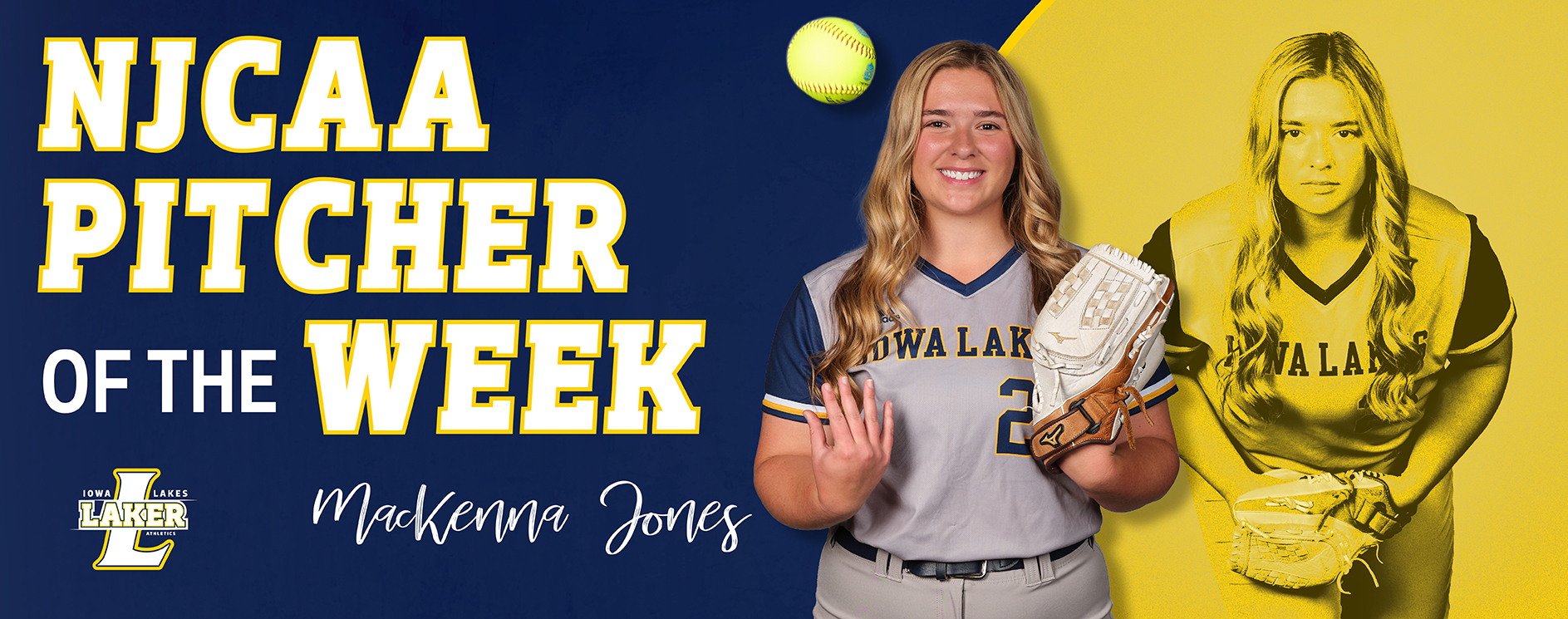 Jones Named NJCAA Pitcher of the Week