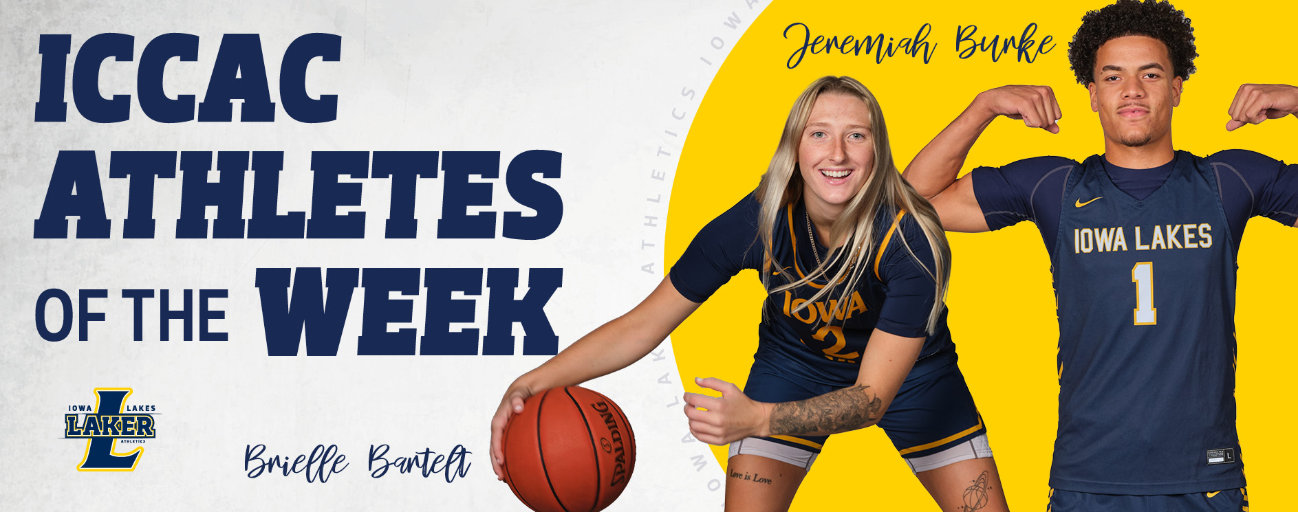 Two Lakers Named ICCAC Athletes of the Week