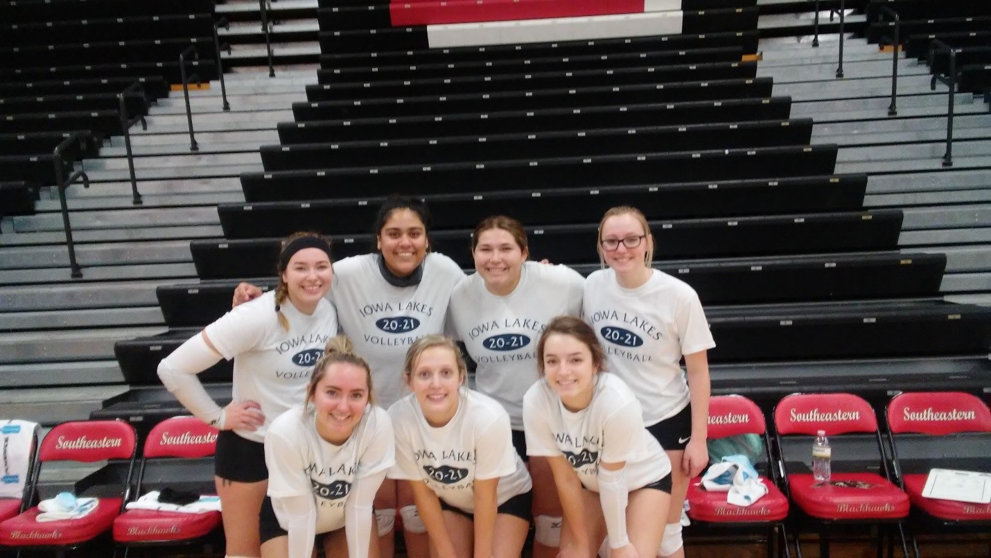 Laker Volleyball Plays Final Fall Scrimmage at Southeastern CC