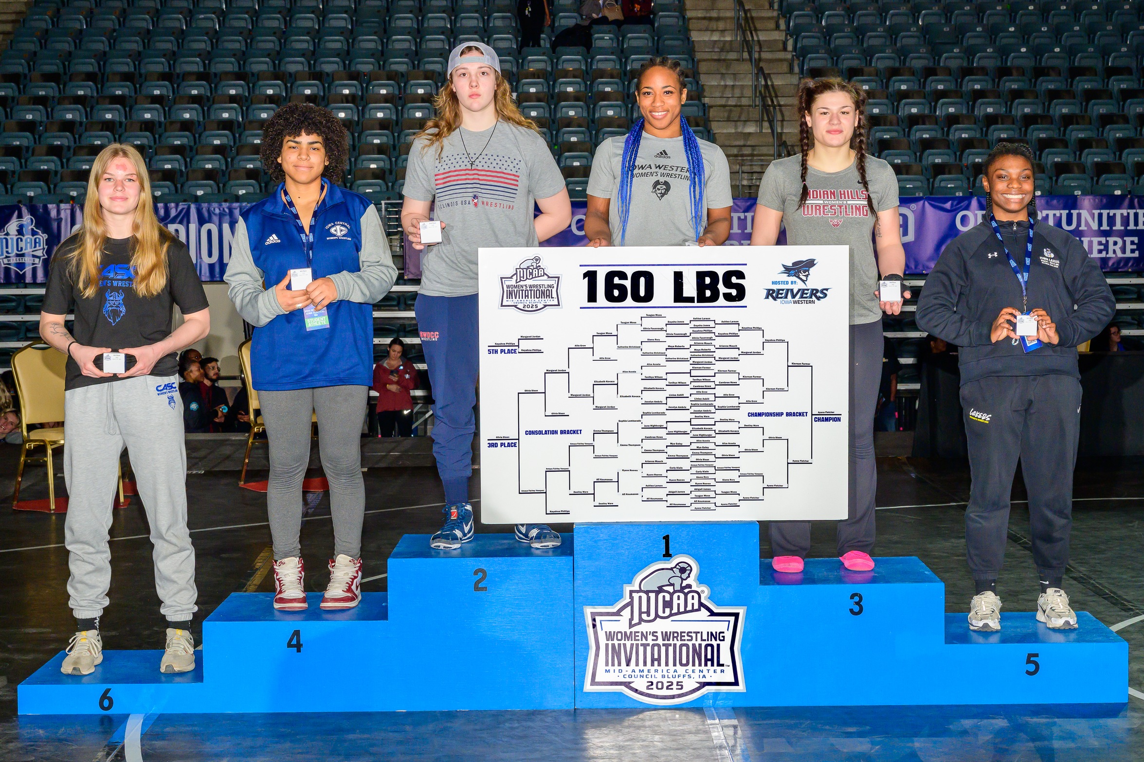 Keyahna Phillips, Iowa Lakes First All-American, Team Finishes 12th